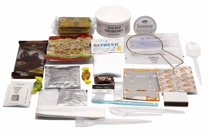 Polish MRE For Sniper, Army Ration Meal, Ready To Eat Emergency Food Supplies, Genuine Military
