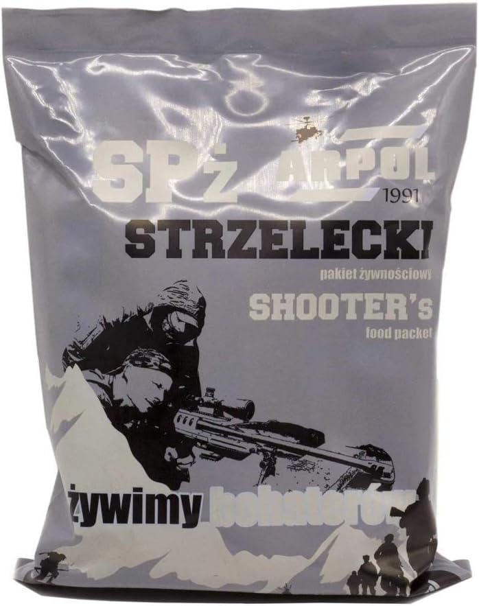 Polish MRE For Sniper, Army Ration Meal, Ready To Eat Emergency Food Supplies, Genuine Military